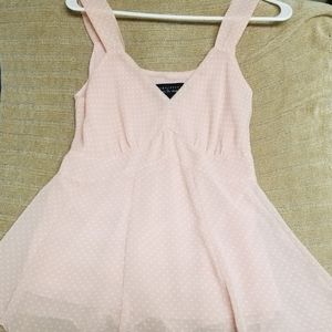 Wide strap handkerchief top